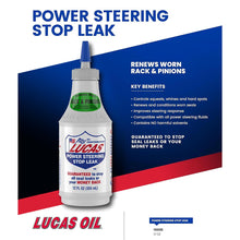 Lucas Oil Power Steering Stop Leak - 12 Ounce