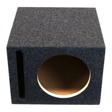 Atrend Single 10" Vented Woofer Enclosure - Charcoal Carpet Covering