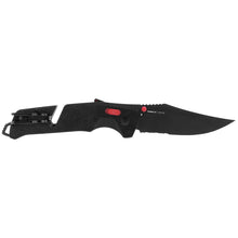 SOG Trident AT 3.7" Folding Pocket Knife (Black & Red)