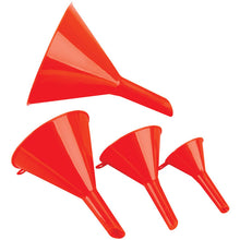 Performance Tool Plastic Funnel Set (4-Piece Set)