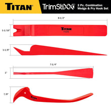 Titan Non-Marring Combination Wedge and Pry Hook Set (2 Piece)