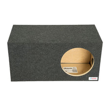 Atrend Single 12" Vented High SPL Woofer Enclosure - Charcoal Carpet Covering