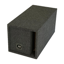 Atrend Single 12" Vented High SPL Woofer Enclosure - Charcoal Carpet Covering