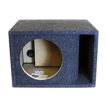 Atrend Single 12" Kerf-Vented Woofer Enclosure - Charcoal Carpet Covering
