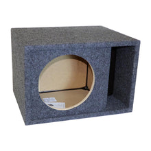 Atrend Single 12" Kerf-Vented Woofer Enclosure - Charcoal Carpet Covering