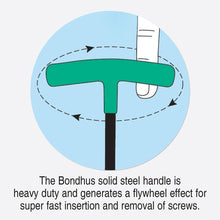 Bondhus Balldriver SAE Ball End HEX Long T-Wrenches 3/32" to 3/8" (10 Piece)