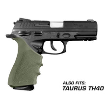 Hogue HandAll Beavertail Grip Sleeve for Full Size Glock - Gen 3 & 4 (OD Green)