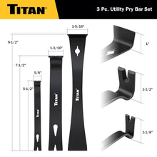 Titan Utility Pry Bar Set (3 Piece)