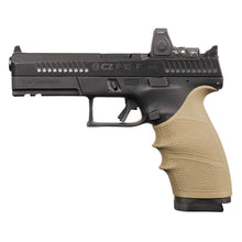 Hogue CZ P-10 Full Size 9mm HandALL Beavertail Grip Sleeve (Flat Dark Earth)