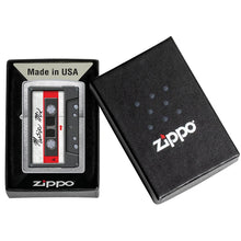 Zippo Cassette Tape - Street Chrome