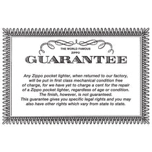 Zippo Vintage Ad Zippo Windproof in Red - White Matte