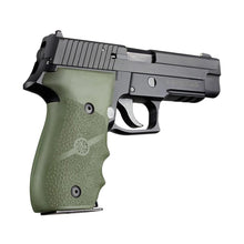 Hogue SIG Sauer P226 Rubber with Finger Grooves (OD Green)