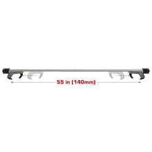 CargoLoc Adjustable Roof Top Cross Bar Set - Adjustable up to 55" (2 Piece)