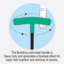 Bondhus Star Tipped T-Handle Set with Stand (8 Piece)