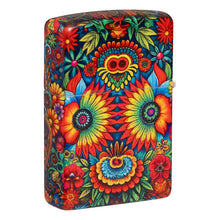 Zippo Windproof Lighter Colorful Skull 540 Color Image - 540 Matte