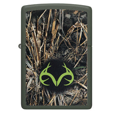 Zippo Windproof Lighter Realtree® Color Image - Green Matte