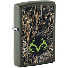 Zippo Windproof Lighter Realtree® Color Image - Green Matte