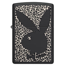 Zippo Windproof Lighter Playboy Color Image - Black Matte
