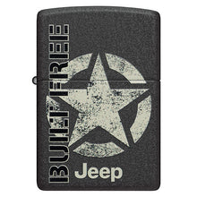 Zippo Windproof Lighter Jeep Color Image - Black Crackle®