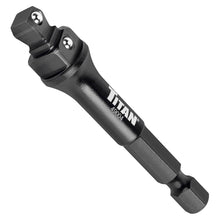 Titan 1/4 and 3/8 in Drive 3 in 1 Stepped Impact Socket Adapter