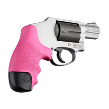 Hogue S&W Centennial J-Frame (Round Butt) / Bodyguard 38: OverMolded Rubber Tamer Grip (Pink)