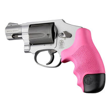 Hogue S&W Centennial J-Frame (Round Butt) / Bodyguard 38: OverMolded Rubber Tamer Grip (Pink)