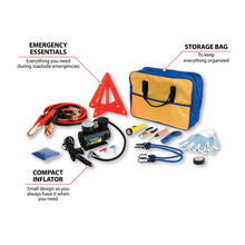 Performance Tool Premium Roadside Emergency Kit With Jumper Cables