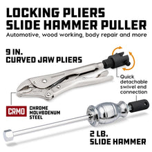 Powerbuilt Slide-Hammer 9" Locking Pliers Set