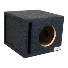 Atrend Single 8" Vented Woofer Enclosure - Charcoal Carpet Covering