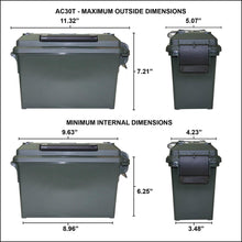 MTM 1776 - 250th LIMITED EDITION Multi-Can Ammo Crate with (4) 30 Caliber ammo cans