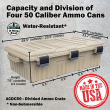 MTM Ammo Crate - Divided Utility Box