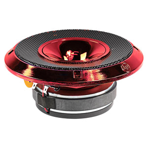 Audiopipe 6.5" 2-Way Compression Horn Mid-Range Loudspeaker 150W RMS/300W Max - Red Eye Candy