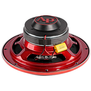 Audiopipe 8" 2-Way Compression Horn Mid-Range Loudspeaker 200W RMS/400W Max - Red Eye Candy