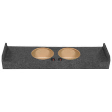 QPower Dual 12" Sealed Empty Woofer Enclosure-Ford '09-'24 F-150 Super Crew'17-'24 Ford F-250/350