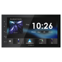 Kenwood 6.8" Double DIN Digital Media Receiver with Apple CarPlay Android Auto Bluetooth Satellit