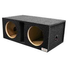 Atrend Pro-Series Dual 10” Vented-Divided Subwoofer Enclosure – Charcoal Carpet Covering