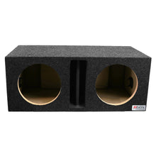 Atrend Pro-Series Dual 10” Vented-Divided Subwoofer Enclosure – Charcoal Carpet Covering