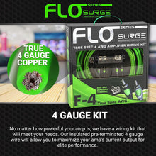 Atrend Surge Flo Series 4 Gauge Amplifier Wiring Kit