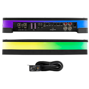 DS18 Flush/Surfce Mount Amp Classd D 900 Watts RMS RGB Dream LED Lights