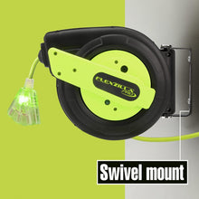 Flexzilla Pro Retractable 60' 12/3AWG Extension Cord Reel