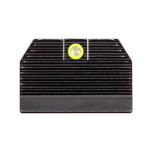 Night Fision Night Sight Set - OEM Glock Height GREEN Fiber Optic Front/Blank Square Rear