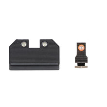Night Fision Perfect Dot™ Night Sight Set – Optic Co-Witness Height Orange Front/Blank Square Rear
