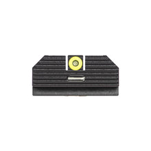 Night Fision Night Sight Set for Glock 42/43/43x/43x MOS  Yellow Front Ring/Rear Green Bar
