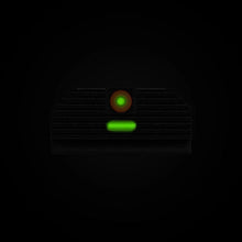 Night Fision Night Sight Set for Glock 42/43/43x/43x MOS  Yellow Front Ring/Rear Green Bar