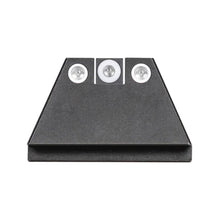 Night Fision Suppressor Height Tritium Night Sights for Most Glocks - White Tritium Front Ring/Triti