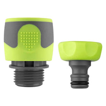 Flexzilla Garden Hose Quick Connect Fittings Coupler Plug Kit (2 Piece)