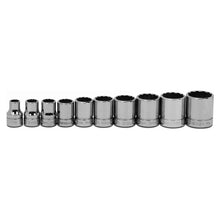 Williams 3/8" Drive Shallow SAE Socket Set 12-Point (10 Piece)