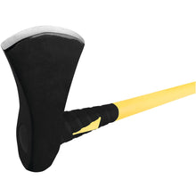 Performance Tool 8-Pound Splitting Maul with Fiberglass Handle Black/Yellow