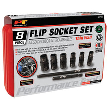 Performance Tool 1/4" Drive Flip Socket Set (8-Piece Set)