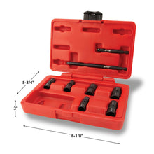 Performance Tool 1/4" Drive Flip Socket Set (8-Piece Set)